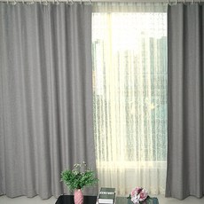 100% 암막 복층커튼 2p