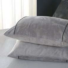 gBEDDING 線條超細纖維枕套 2入