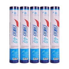 EGIS SPORTS 鵝絨羽毛球 ES-40 12入, 單色, 5組
