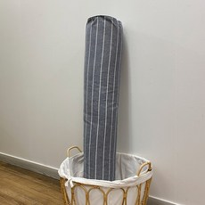 圓形條紋身體枕套, 一個