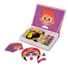 Janod 磁性書有趣的臉, 1個, 55件