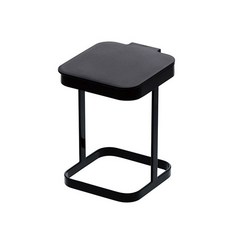 簡約風格垃圾桶塑膠袋支架, 黑色的, 1個