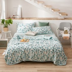 可愛印花聚酯纖維夏季毯, 3型