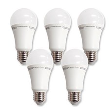 LED燈泡 12W, 晝光色, 5個