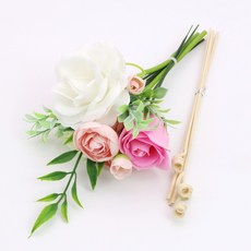 Bluen Twinkle Big Rose 擴香鉛棒, 粉色的, 1套