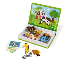 Janod 動物世界磁性書, 1個, 30件