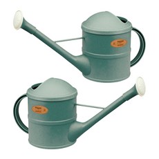 Block Mart 園藝用品 經典灑水壺 綠色, 2個