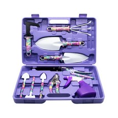 Block Mart 園藝用品幼苗鏟噴霧器 10 件套紫色, 1套