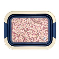 PAWIE 手風琴籃 3 層折疊砧板, 猩紅色的橙色