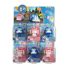 救援小英雄波力Poli口哨 2種*3組, 混色