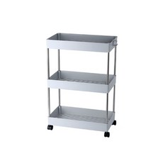 RA BYUL Hansol Nunuk 可移動壁龕貨架存儲 3 步 M, 灰色