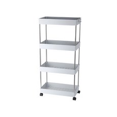 RA BYUL Hansol Nunuk 可移動壁架儲物櫃 4 層 M, 灰色