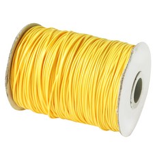 도나앤데코 링링 포장 왁스끈, 옐로, 140m, 1세트