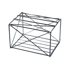 JHcompany 鐵網面紙盒, 黑色, 1個