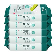 逗號生活靜電清潔布 60張, 5個