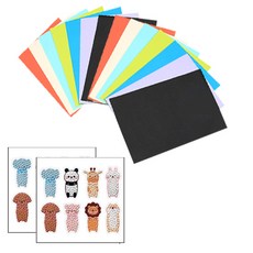 牽牛花送誠意彩色文具28p+信封14p+動物珠十字繡貼紙2p, 混色, 1套