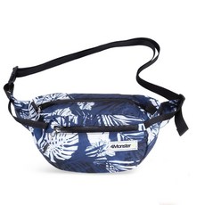 4monster 超輕量摺疊腰包 登山用腰包 2L, 夏威夷藍