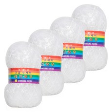 Knit Love 彩虹菜瓜布線, 309 白色