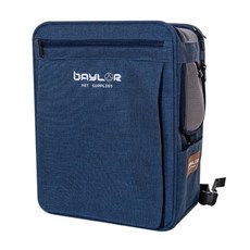 PASTEL PET 簡約寵物移動後背包, 藍色