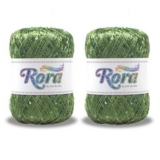 Bling Bling亮片毛線 55g, 6005 Olive, 2捲