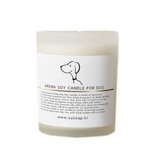 Su Soap MY PET 寵物芳香蠟燭 馬鬱蘭狗狗, 150ml, 1個