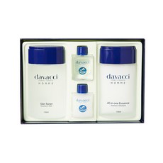 davacci Soother Homme Skin Toner 150ml + 35ml + 多合一精華液 150ml + 35ml 套組, 1套