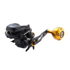 Abu Garcia Salty Style DLC直線計數金屬旋鈕 左把手, 單品, 混色