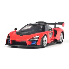 MOTOR MAX 1:24 麥拉倫 Senna 汽車模型 537M79355OR, 橘色, 1個