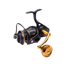 PENN Slammer 3 Monster Spinning Reel 9500, SLAIII9500, 黑色+金色