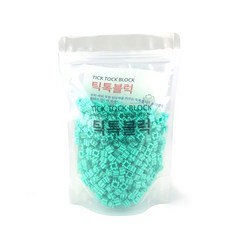 틱톡 디폼블럭 단색 리필용 9mm, 라이트블루, 1개
