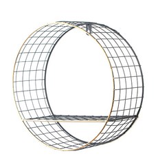 JHcompany圓形細密網壁掛架 A型, 1個