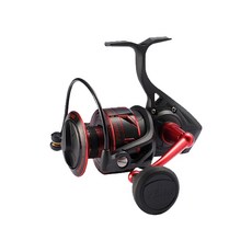 PENN BATTLE III SP 高齒輪比紡車捲線器, 8000rpm, 黑色 + 紅色