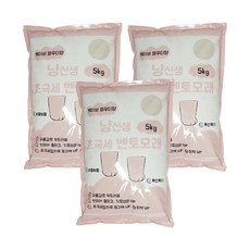 냥선생 초극세 응고형 프리미엄 벤토나이트, 5kg, 3개, 베이비파우더향