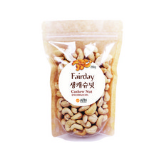 Fairday 生腰果, 250g, 1包