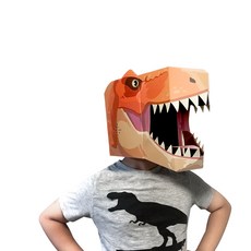 Action Dinomask 孩童霸王龍面具, 紅色的