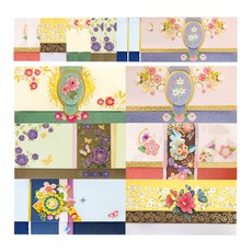 From&To 花朵徽章零用錢信封 6款 B1014, 混色, 3套