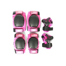 SWISS BEGINEW 孩童專業保護套 3 件全套, 粉色的