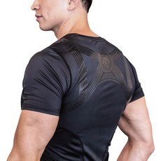 BA REUM 襯衫式姿勢矯正帶 黑色 XL, 1個