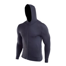 Naya Style男款健身服連帽拉鍊外套 HL-114-1