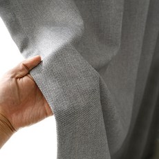 Apoaroom Loft飯店遮光窗簾 鈕釦型, 淺灰