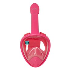 NICEPRO 兒童全罩式浮潛面罩, 粉紅色