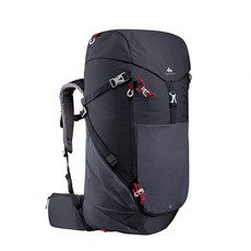 Quechua 防水登山背包 40L MH500, 黑色的