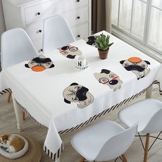 알럽홈 이네이트 가정용 테이블 식탁보, Type1, 110 x 160 cm
