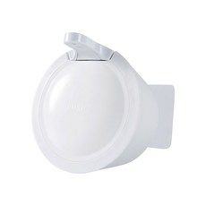 aryko 壁掛式洗手液分配器, 白色的, 1個