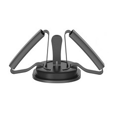 居家運動吸附式仰臥起坐輔助器材, 黑色的