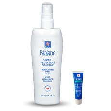 Biolane 法貝兒 保濕噴霧乳液 200ml+護膚隔離霜 15ml, 1組