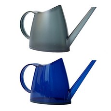 블럭마트 원예용품 물조리개 플라스틱 타원형 물통 랜덤발송, 2개