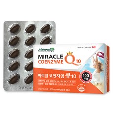 自然化奇蹟輔酶 Q10, 60顆, 1盒