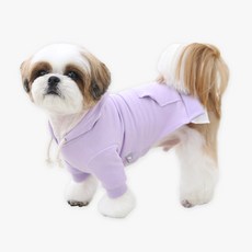 ITS DOG 馬卡龍連帽T恤, 紫色