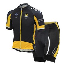 MCN 男款 Inox 短袖車衣 + 四分車褲 自行車上下套裝